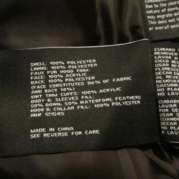 London Fog Long Down Puffer Coat - Picture 5 of 6